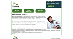 Desktop Screenshot of nuance-nts.com